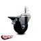 Service Caster 3.5'' Phenolic Wheel Swivel 7/16'' Grip Ring Stem Caster with Brake SCC-GR20S3514-PHS-PLB-716138 - alternate 2